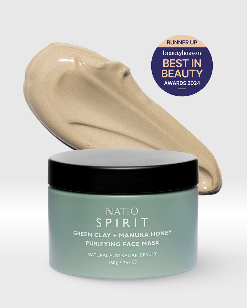 Spirit Green Clay + Manuka Honey Purifying Face Mask