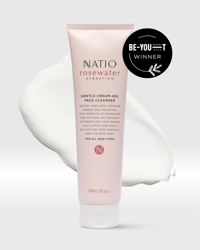 Rosewater Hydration Gentle Cream-Gel Face Cleanser