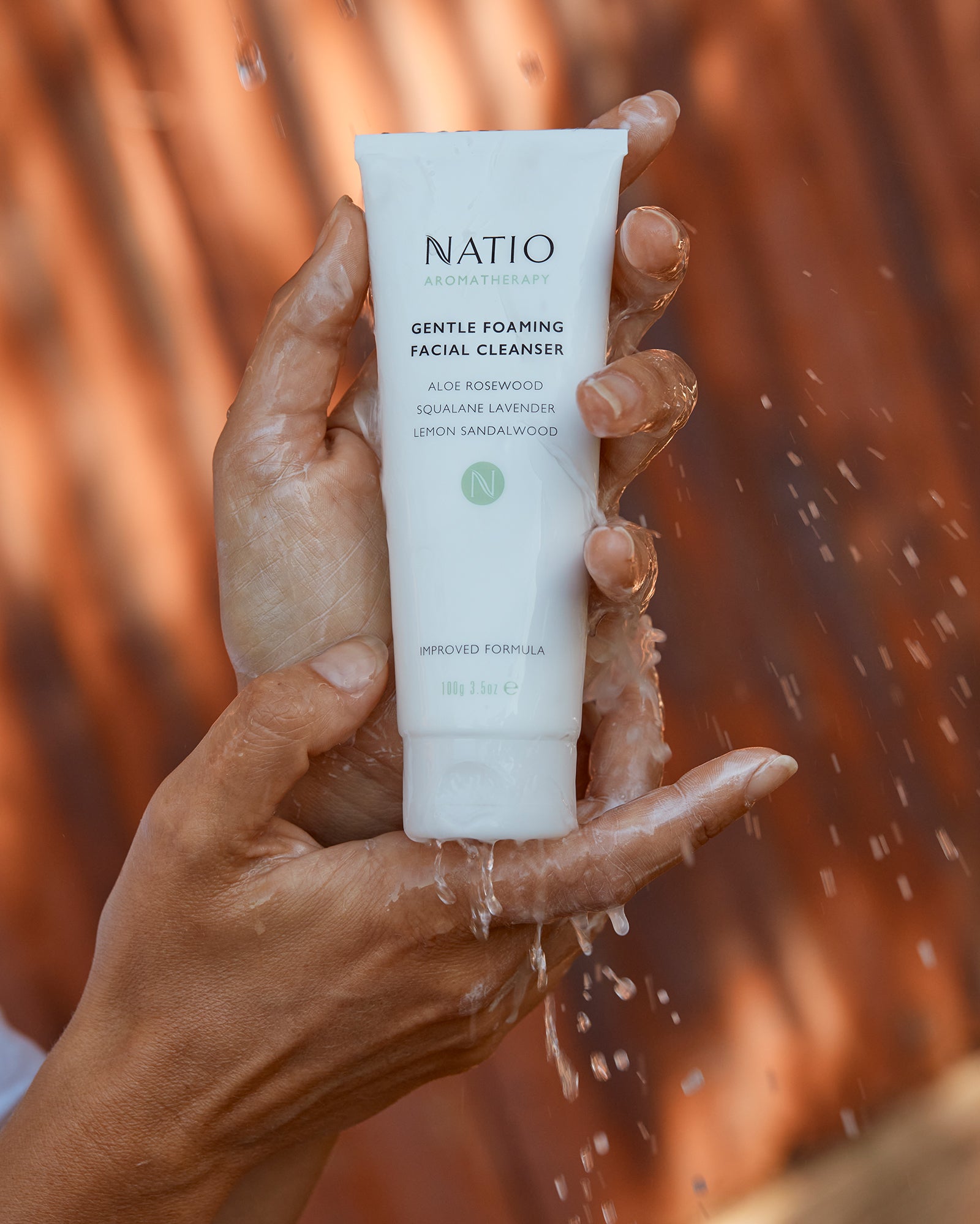 Aromatherapy Gentle Foaming Facial Cleanser – Natio