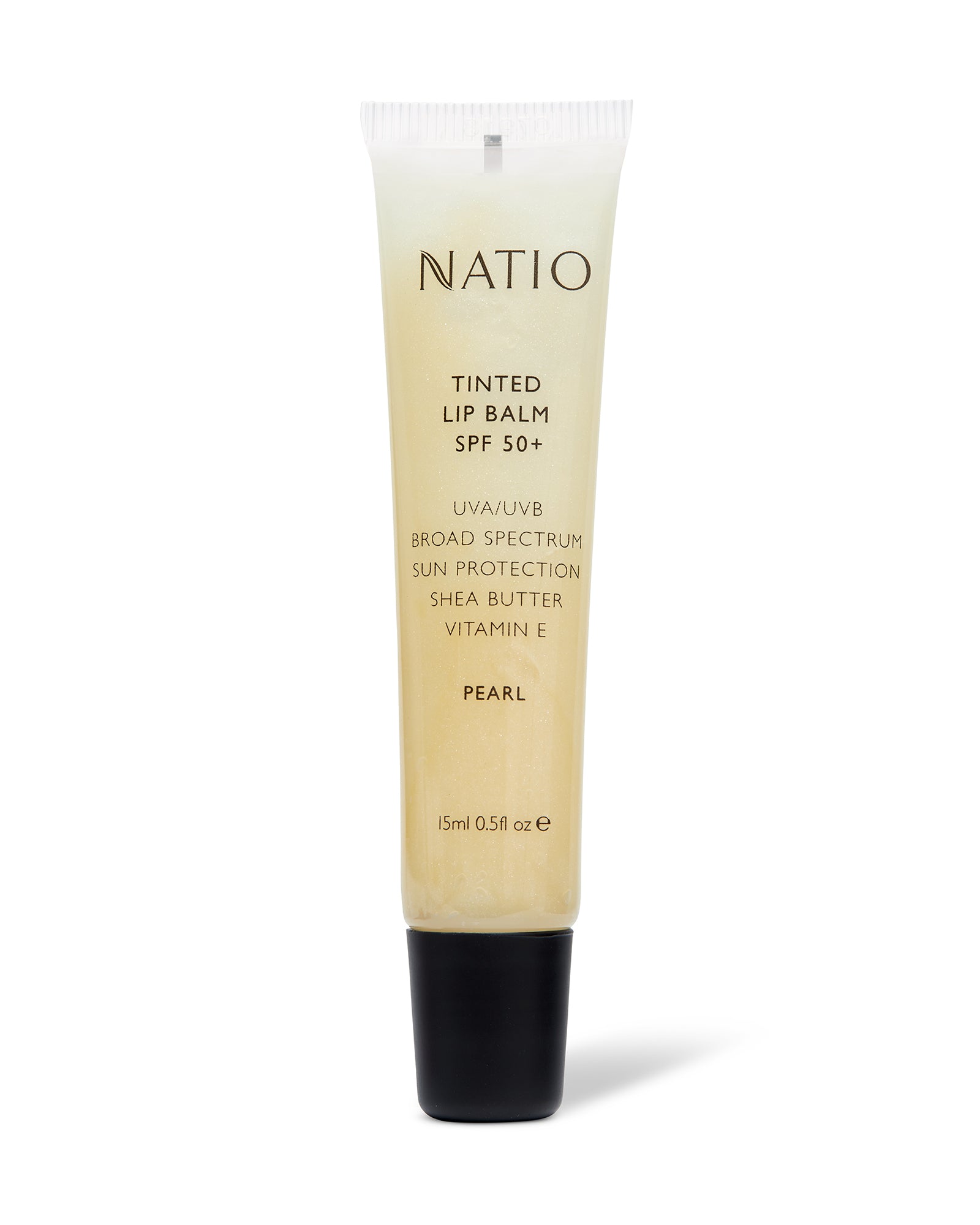 Tinted Lip Balm Spf 50+ Pearl – Natio